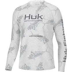 Men's Fishing Shirt T-Shirt UPF 50+ Fishing Clothing Outdoor Sports Long Sleeve Sweatshirt Casual Breathable UV Protection