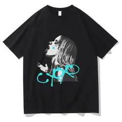 Camila Cabello T-shirt Women Clothes High Quality Hip Hop Tee-shirt Short Sleeve O-neck Retro Tshirt Ropa De Mujer Punk Clothing