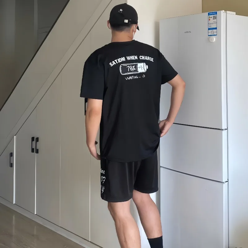 

Trendy 3D Printed Motorcycle T Shirt Lightweight Breathable Unisex Short Sleeve for Outdoor Riding Sports