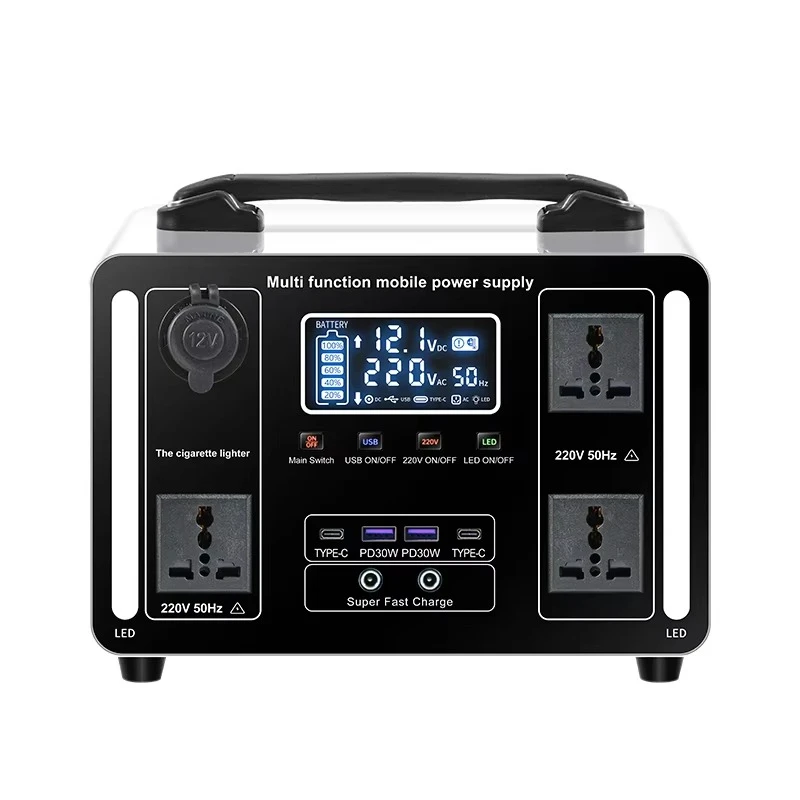 

Solar power fast charging generator portable