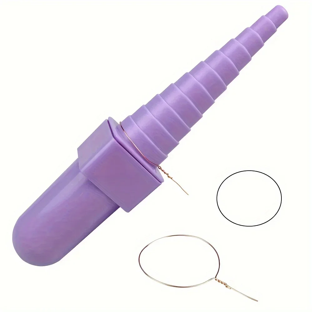 Wire Wrapping Tools Kit Interchangeable Plastic Handles for Crafting Square Round Triangle Jewelry Designs
