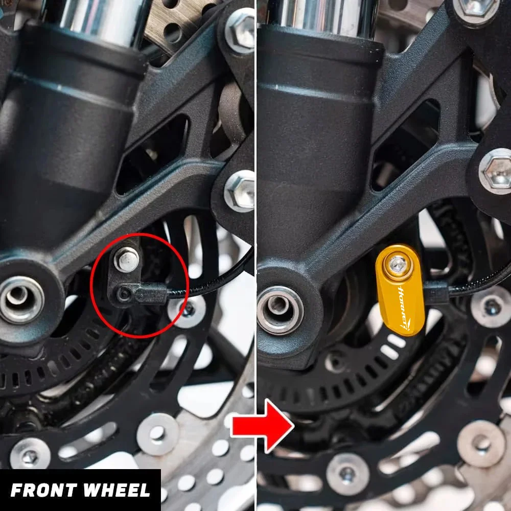 Motorcycle Accessories Front Rear Wheel ABS Sensor Protector Guard For HONDA Hornet CB750 CB1000 HORNET CB 750 1000 2023-2025