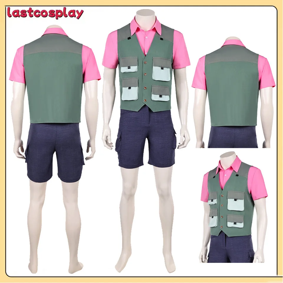 

Fantasia Nibbles Cosplay Costume Movie Zoo Disguise Adult Men Shirt Vest Pants Outfits Halloween Carnival Party Clothing Suit