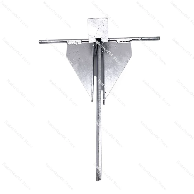 Hot Dip Galvanized Danvers Anchor, Marine Carbon Steel Iron Danforth Yacht Anchor Fiberglass