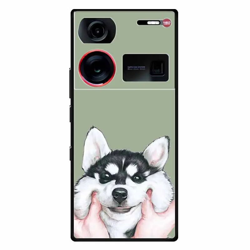 For ZTE Nubia Z60 Ultra Case Silicone Soft Lovely Cat Printed Cases For ZTE Blade V60 Cover Marble V 60 Fashion Protection Bags