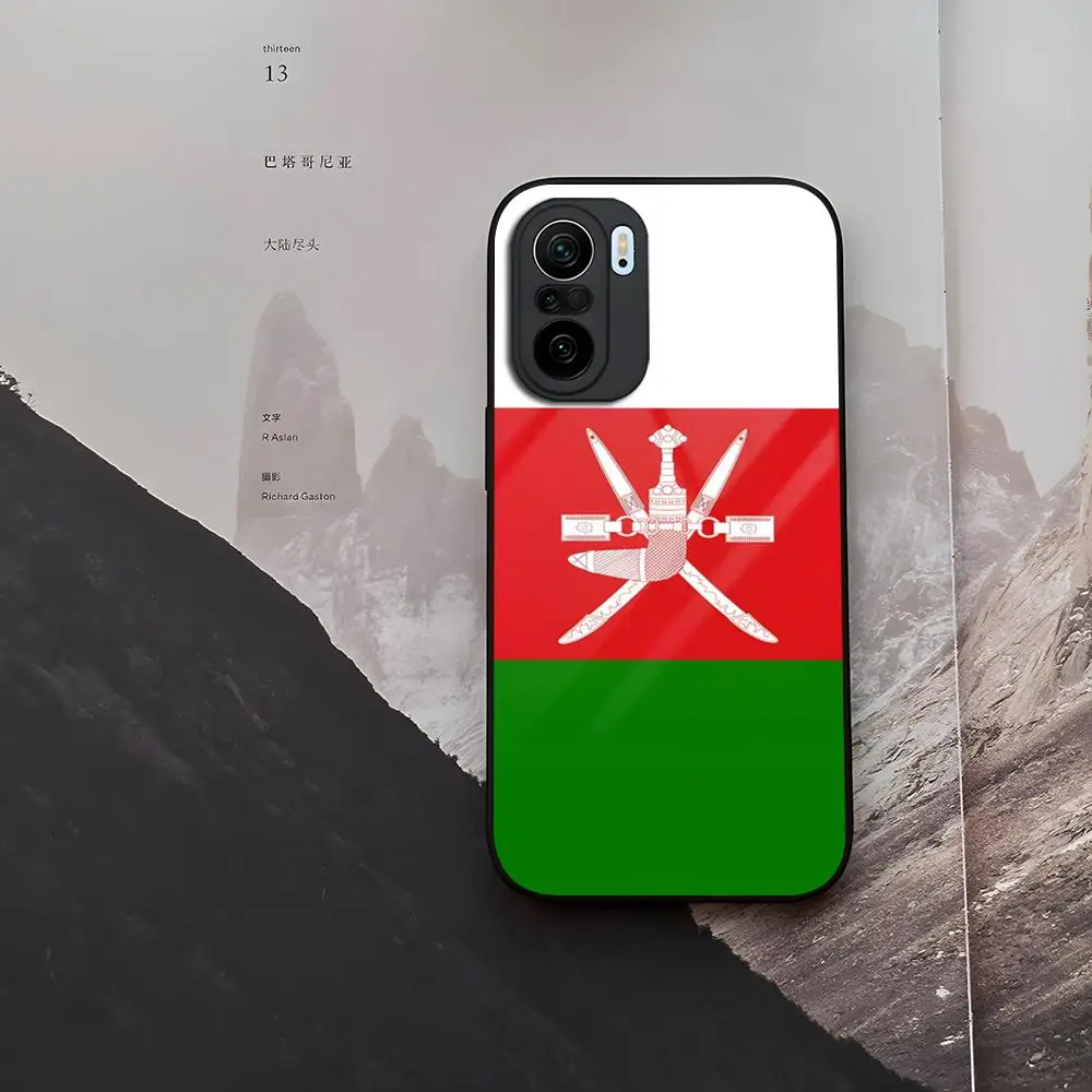 Oman Flag Passport Tempered Glass For Xiaomi 14 12 Lite Pro 13 11t Lite POCO M6 M5 X6 X5 X3 NFC F5 F6 Pro Cover