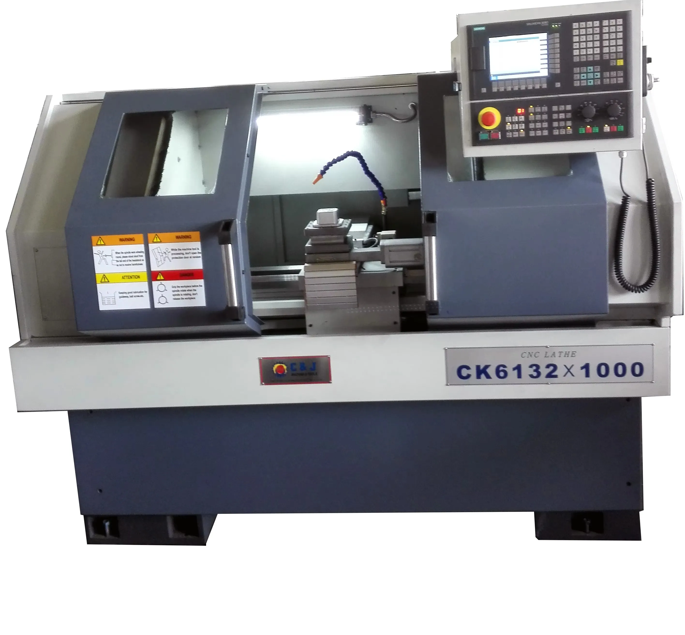 Ck6132 Lathe With Cyder Chuck & 6 Position Tool Post