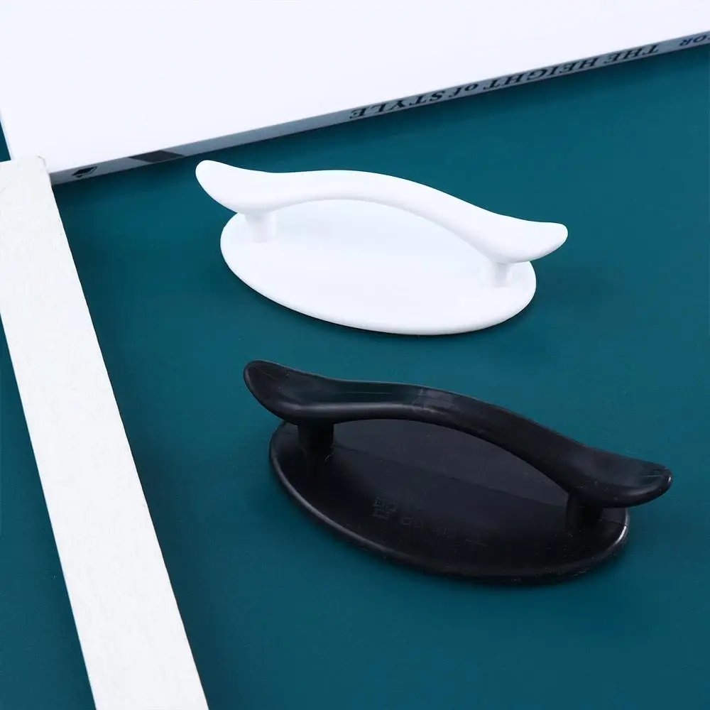 

1 pcs PP Material Wardrobe Decor Smooth Self Adhesive Drawer Pulls Furniture Hardware Door Handles Dresser Knob Drawer Knobs