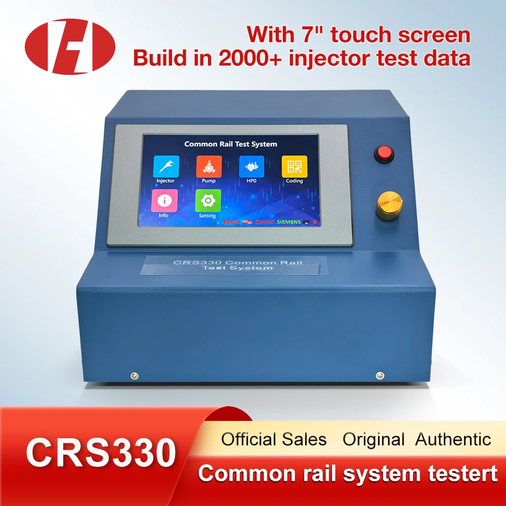 

Piezoelectric Electromagnetic Diesel HP0 Common Rail Pump Tester CRS330 Common Rail Injector Test with Operation 7inch Screen