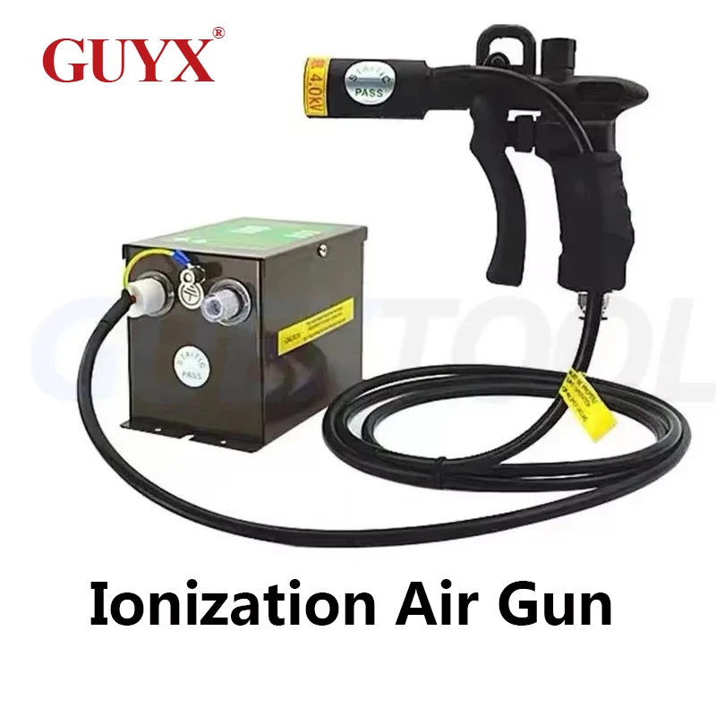 SL-004C Electrostatic Ionization Air Gun Electrostatic Eliminator Dust Removal Gun High Voltage Ionization Dust Blowing Air Gun