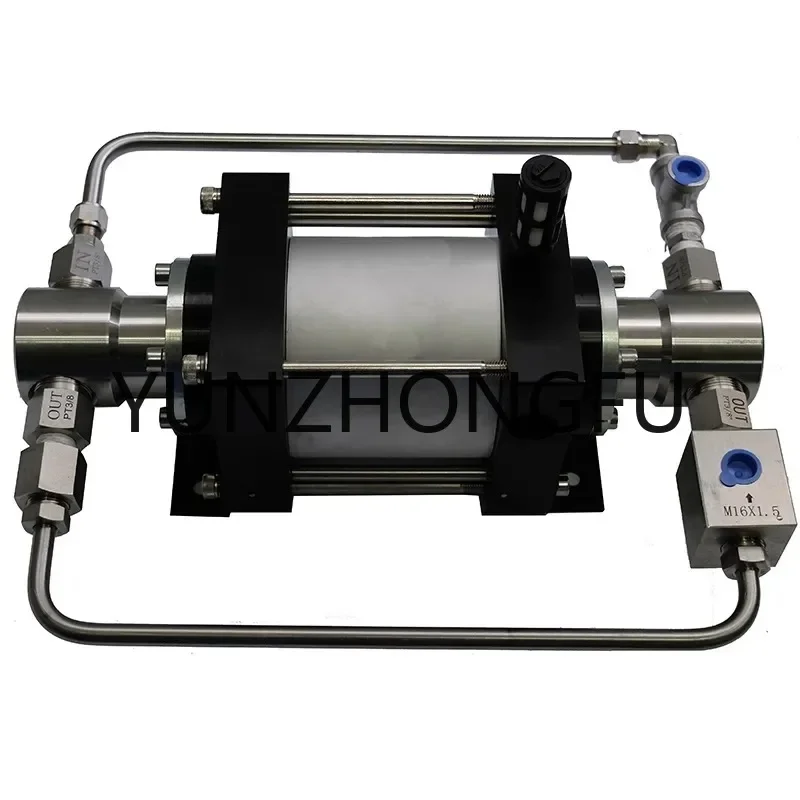 Factory Direct Sale 80-1000 Bar Output Double Head High Pressure Air Driven Water Pump For Hydro Testing