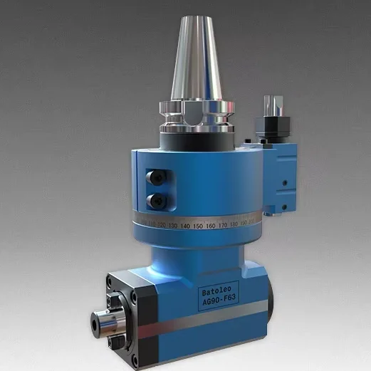 

Custom Interface Universal Right Angle Milling Head New CNC Milling Gear Steel Tool Holder Milling Machine Plastic Motor Core