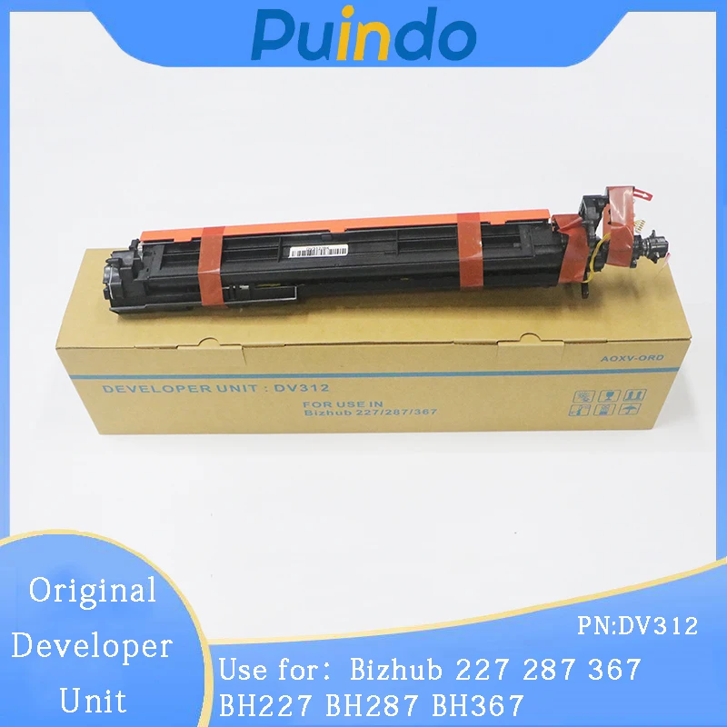 

DV312 Original Remanufactured Developer Unit for Konica Minolta Bizhub 227 287 367 BH227 BH287 BH367 Developer Assembly DV-312