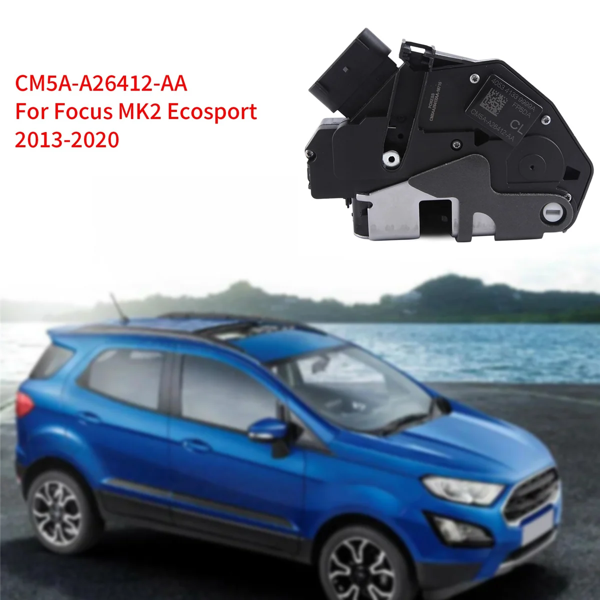 4PIN Rear Right Door Lock Latch Actuator CM5A-A26412-AA CM5AA26412AA for Ford Focus MK2 ECOSPORT 2013-2020