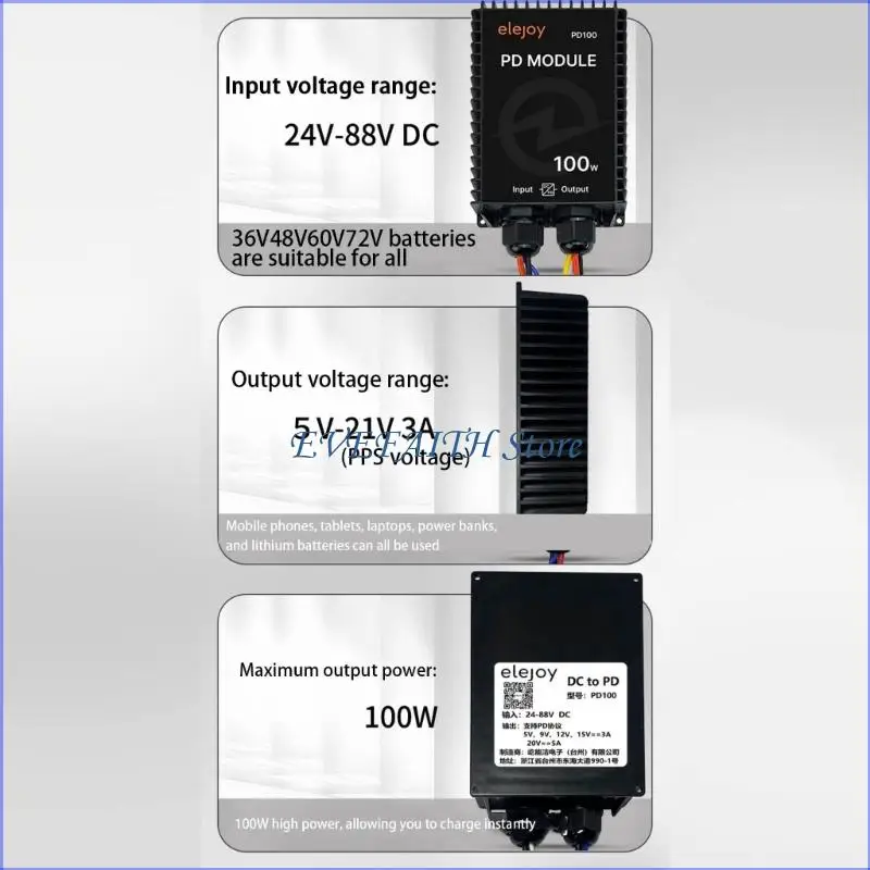 124B كثيفة 100 واط، معالج DOG الحالي المباشر، جهاز USB، خطة رقيقة للأمان الزائد #2