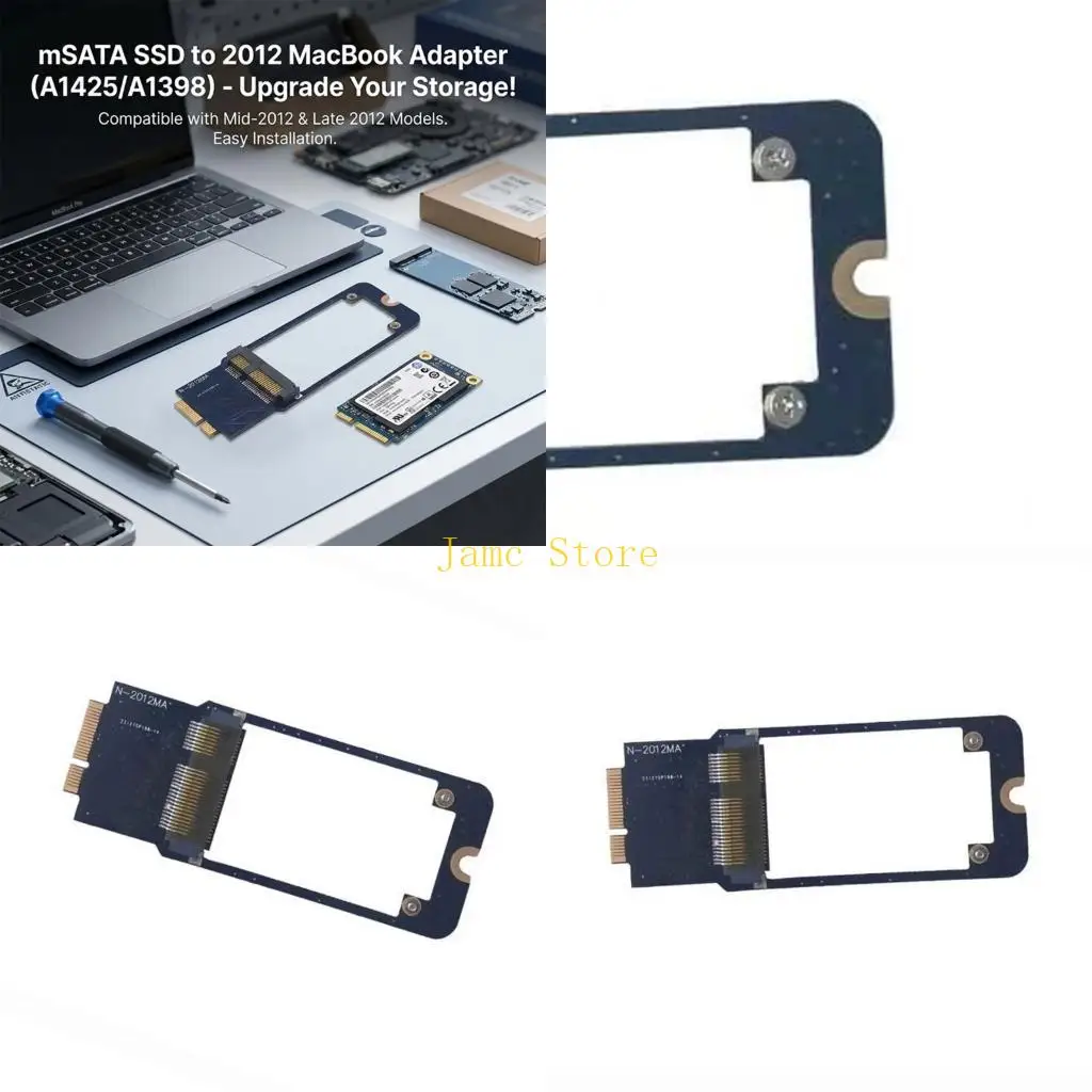 

LX0B MSATA Drive до 2012 A1425 A1398 Адаптерная карта для обновления ноутбука без потери производительности