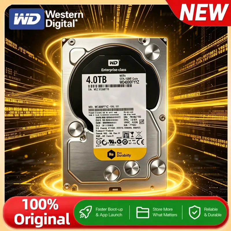 Western Digital WD Black 3.5-inch Mechanical Hard Drive for Desktop Gaming Hard Drive SATA 64MB Vertical Security Storage