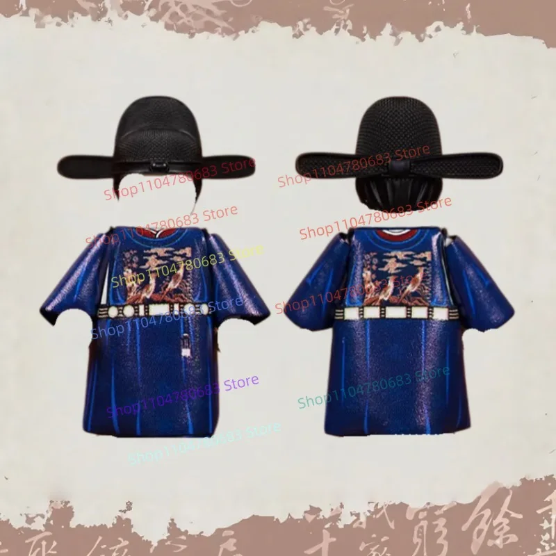 

MOC Building Blocks Mini-Figure Chinese-Style Costume Armor Assembly Model Accessories Trend Toy Collectible Display Piece Gift