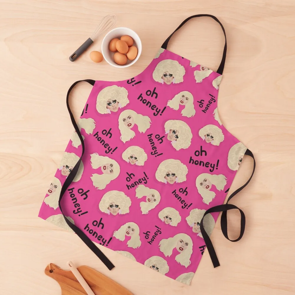 

Trixie Mattel & Katya - Rupaul's Drag Race - RPDR - Oh Honey Apron christmas japanese style Apron