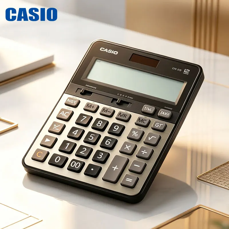 Casio matte finish business calculator - Desktop calculator for company's front desk