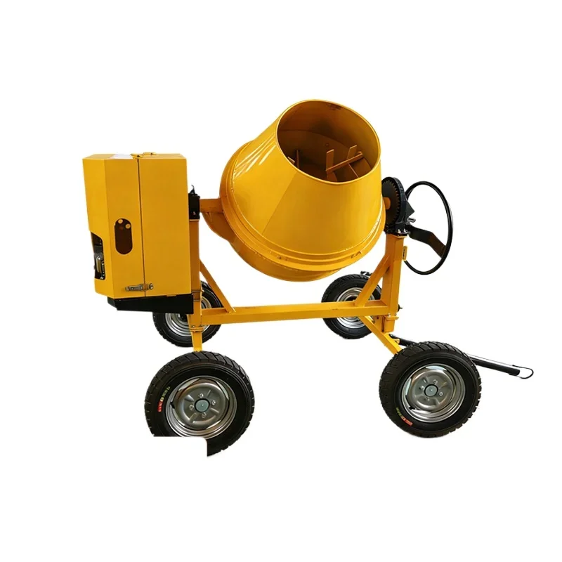 Small mobile two-wheel, four-wheel, mixer, cement mixer equipment