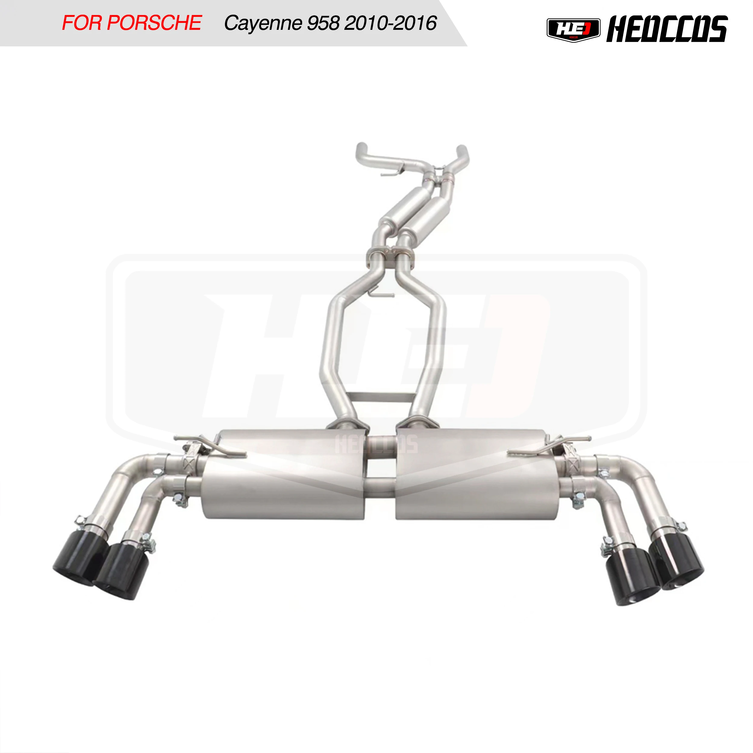 HEO Catback exhaust For PORSCHE Cayenne 958 2010-2016 Automotive Performance Accessories Exhaust System