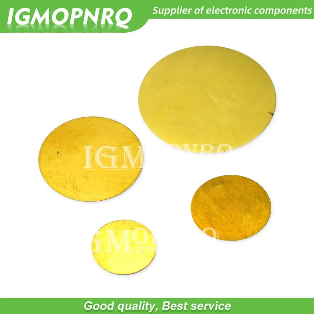 10PCS/lot Piezo Elements Buzzer Sounder Sensor Trigger Drum Disc Copper Piezo Speaker 12MM 15MM 20MM 27MM Piezoelectric — 2