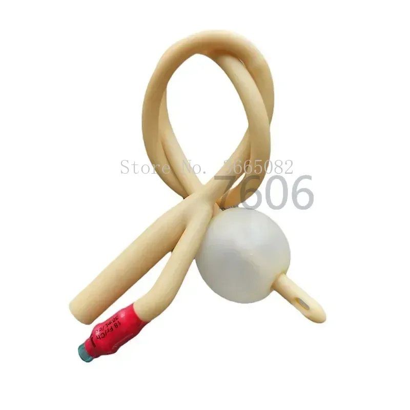 12pcs 2way Silicone Coated Latex Foley Catheter Medical Disposable Urinary Catheter with Plastic Valve for Male/Women/Children