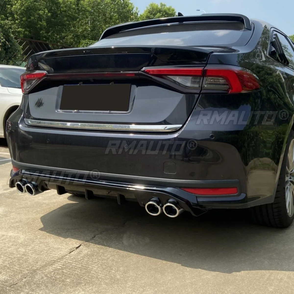 

Задний бампер автомобиля, задний бампер, разветвитель, диффузор, защита бампера, комплект кузова для Toyota Allion 2021-2022, автомобильные аксессуары