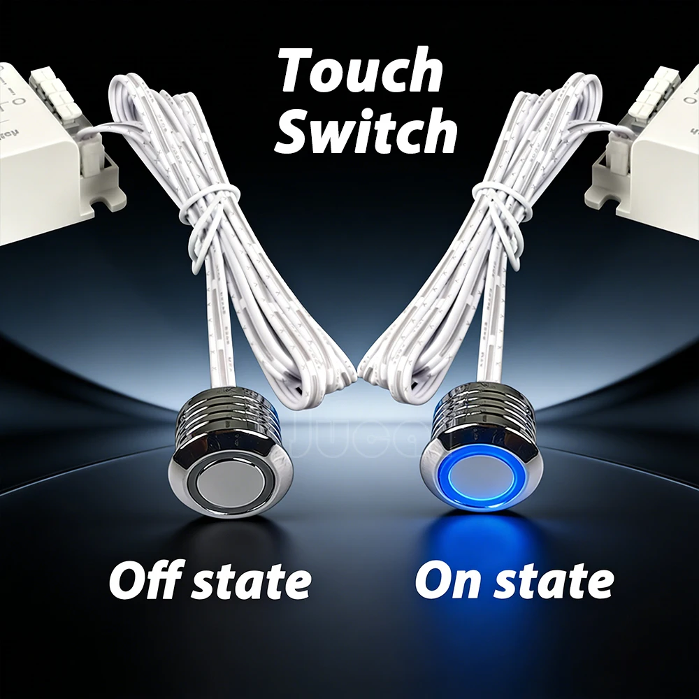400W Touch Sensor Switch,220V Smart Touch Light Switch for Home Lighting Control,Touch to Turn On/Off Light DIY Lighting Project