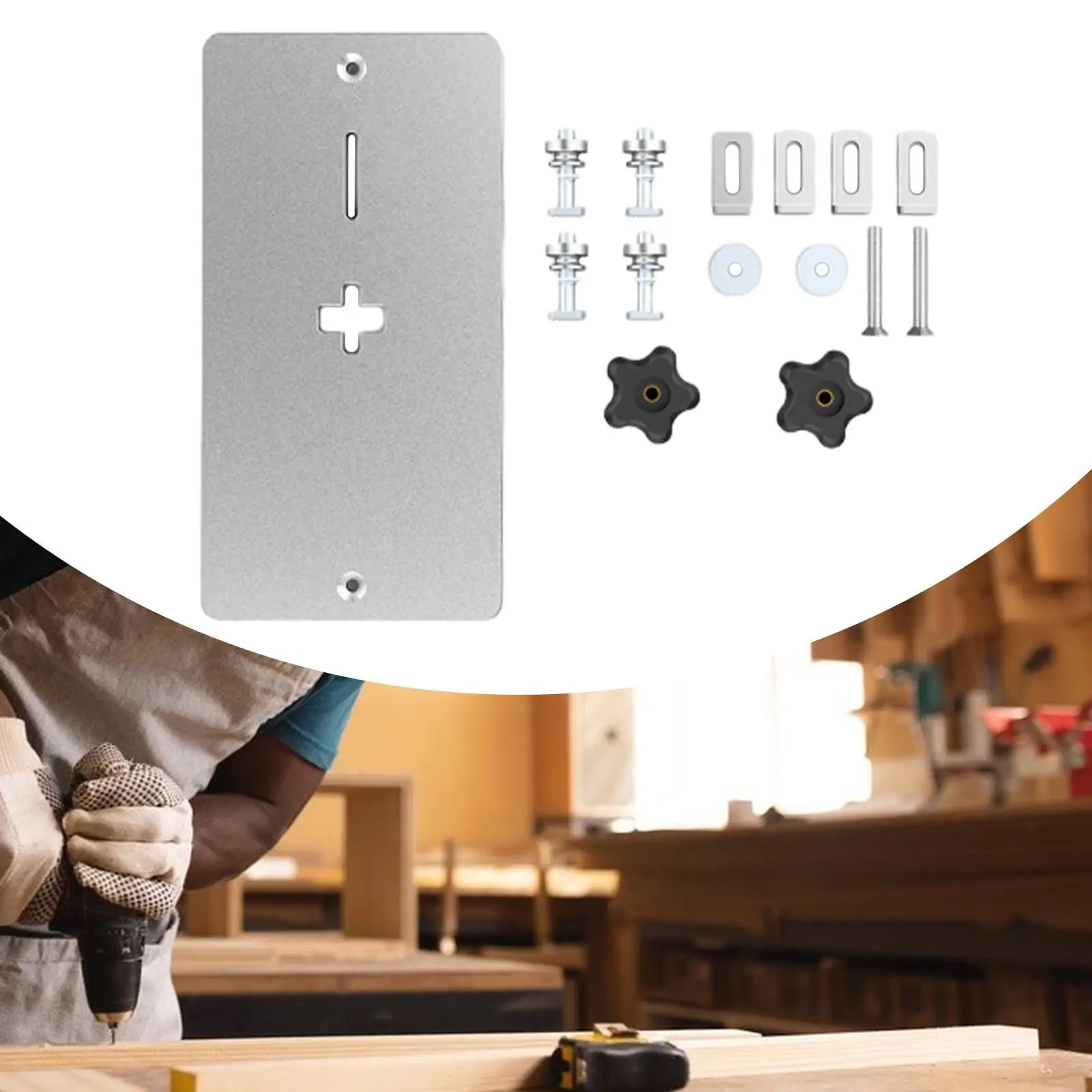 

Electric Jig Saw Flip Board Benches Professional Aluminum Alloy for Woodworking