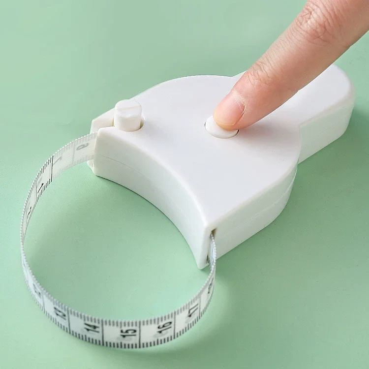 Körperfettmessgerät und Taillenmessband-Set – Handliches Kombinationsgerät aus Körperfettmessgerät und Messband, tragbares Fitness-Messwerkzeug. – Detail 6