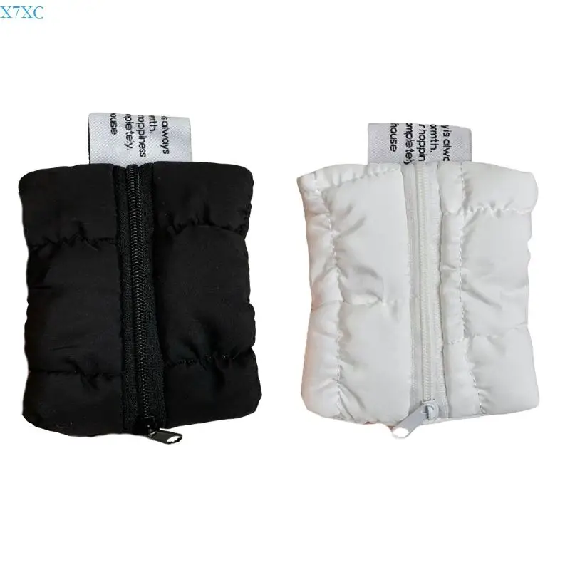 

X7XC Stylish Quilted Card Wallet Storage For Coin Cards And Small Essential