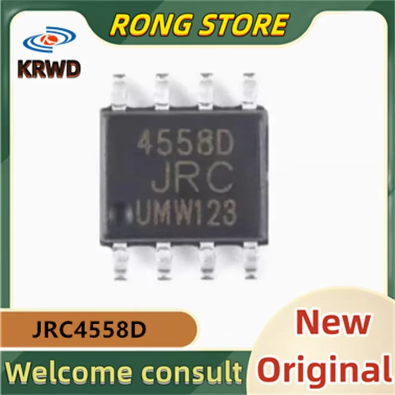 

(50 шт./100 шт.) 4558D JRC4558D SOP-8 новый и оригинальный чип IC
