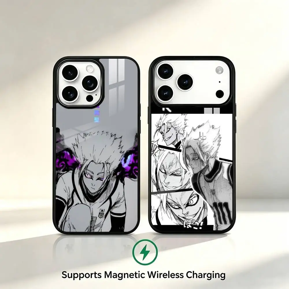 Blues Locks-es Shidou Ryusei Phone Case For iPhone17,16,15,14,13,12,11 Plus,Pro Allows magnetic wireless charging