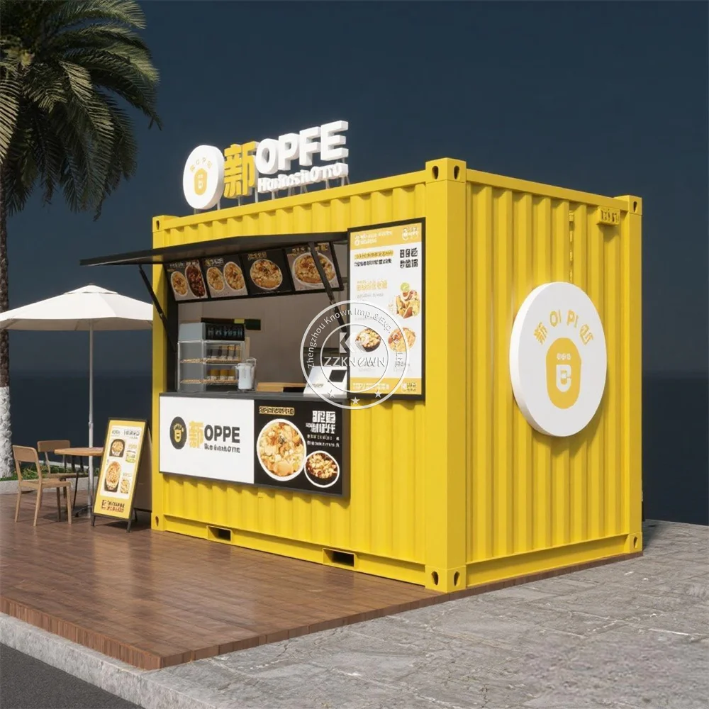 

Small Container Restaurant Bar Equipment Convenience Coffee Shop Food Container Kiosk