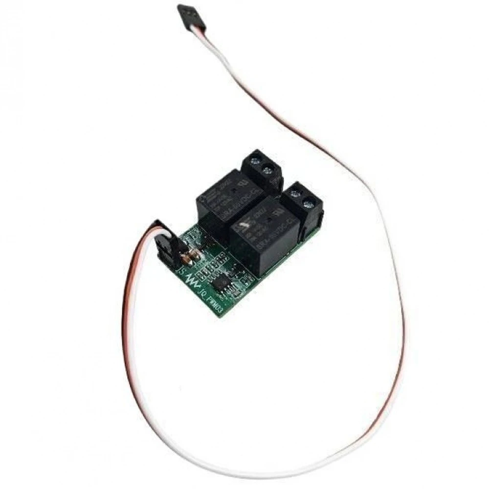 RC Model Brushed Motor Forward Reverse Relay Controller Module 4-9V 50Hz PWM 1000-2000us Signal Wireless Remote Motor Controller