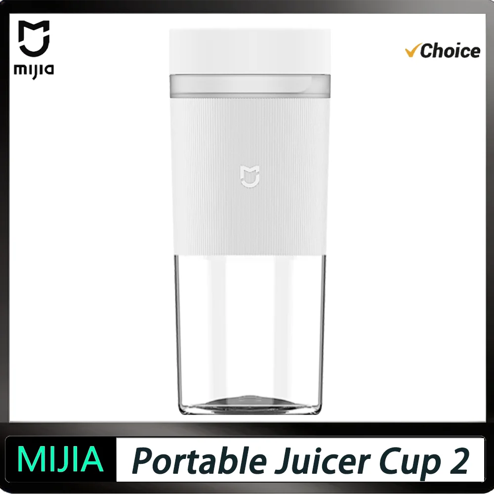 2026 NEW MIJIA Portable Juicer Mixer 2 Electric Mini Blender Fruit Vegetables Quick Crushed Ice Juicing Kitchen Food Processor