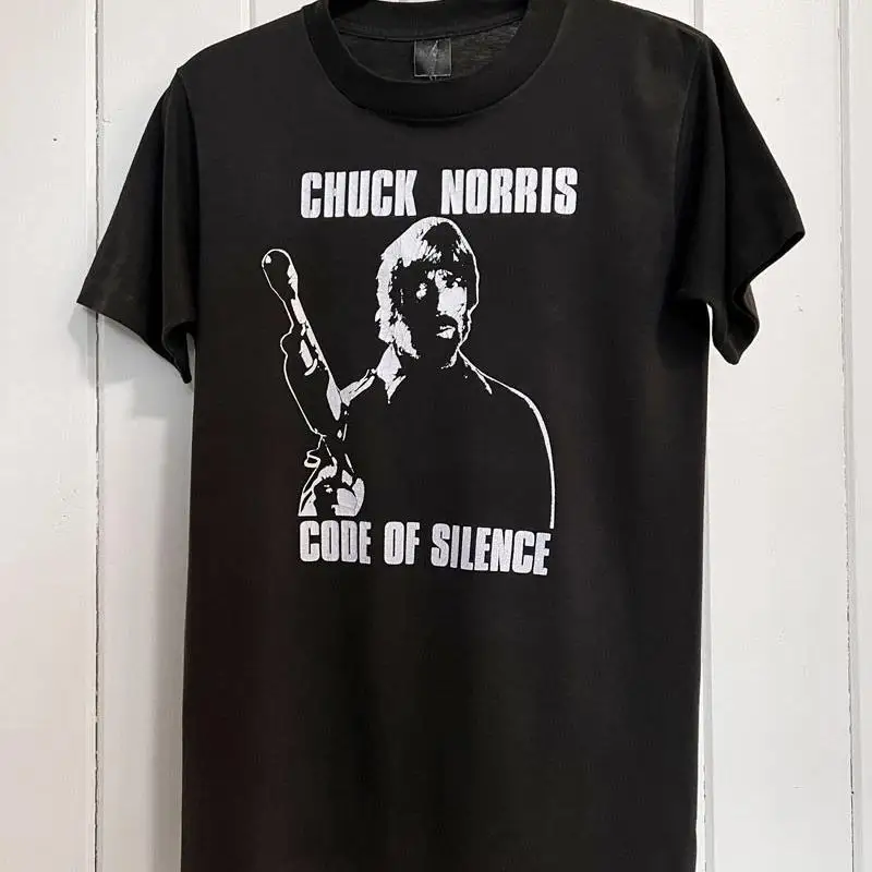 Chuck Norris Code Of Silence FBI T-Shirt