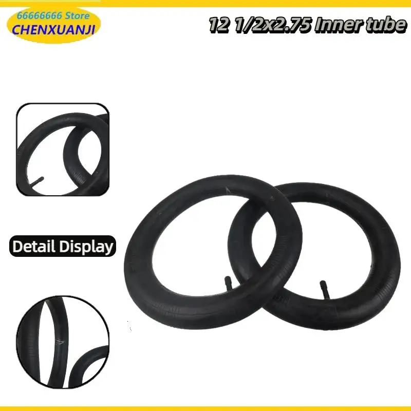 Inner tube 12 1/2x2.75 inner tube curved mouth for thickening bicycle inner tubesTyre
