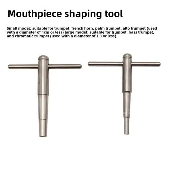Brass Instrument Repair Tools: French Horn, Trumpet, Trombone, Baritone, Cornet, Mouthpiece Shaping, Tool Wrench
