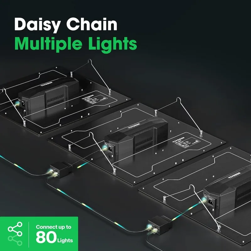 Imagem -06 - Led Grow Light com Óculos Full Spectrum Sunlike Lights Diodos Samsung Lm301 Brand Driver Regulável Vs4000 4x4x5