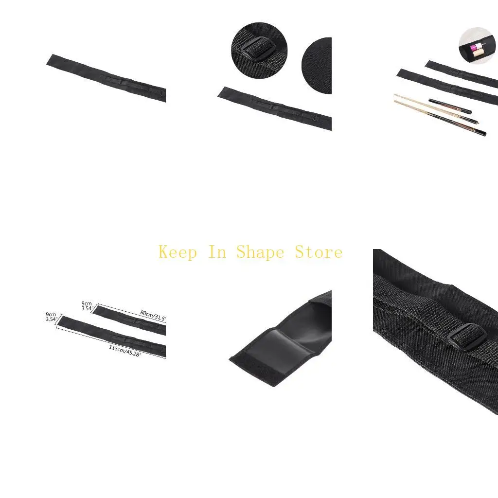 

U1JC Lightweight Billiards Pool Cue Bag Scratch-Resistant Snooker Cue Sticks Bag