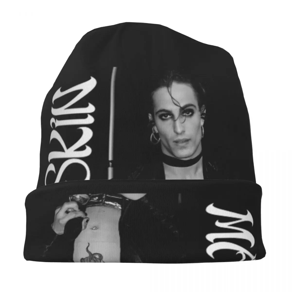 داميانو ديفيد مانيسكين Skullies قبعة حريمي دافئة الخريف الشتاء في الهواء الطلق قبعة محبوك بونيه قبعات للرجال النساء الكبار