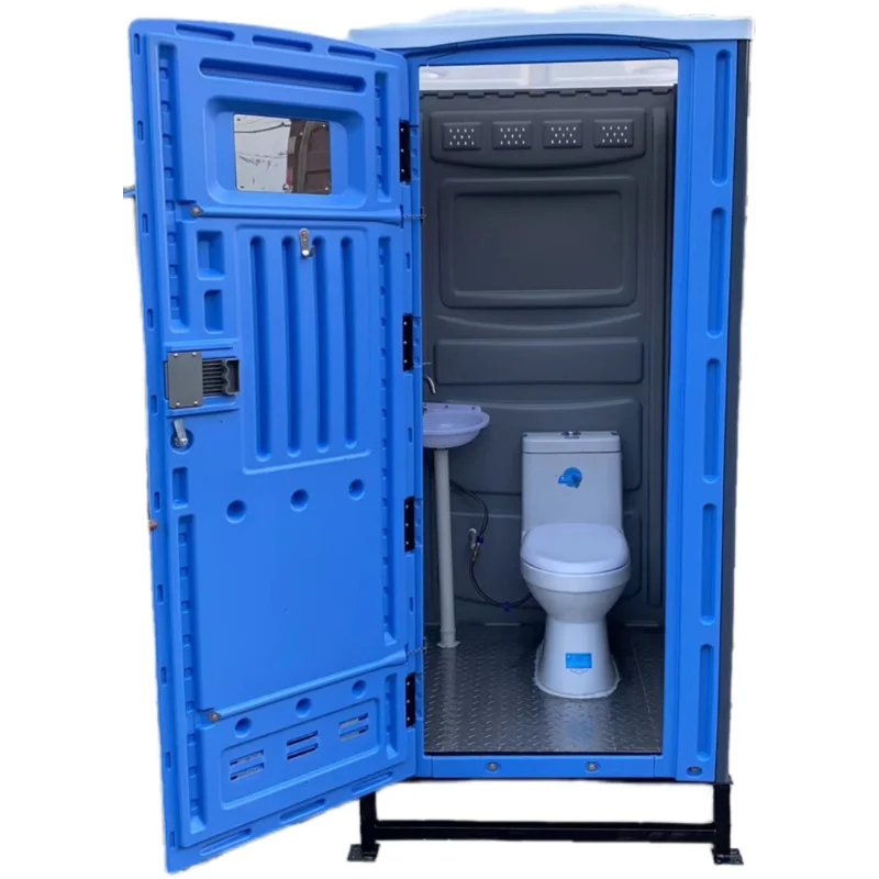 Wholesale China customized outdoor HDPE mobile toilet cheap temporary movable toilet for outside