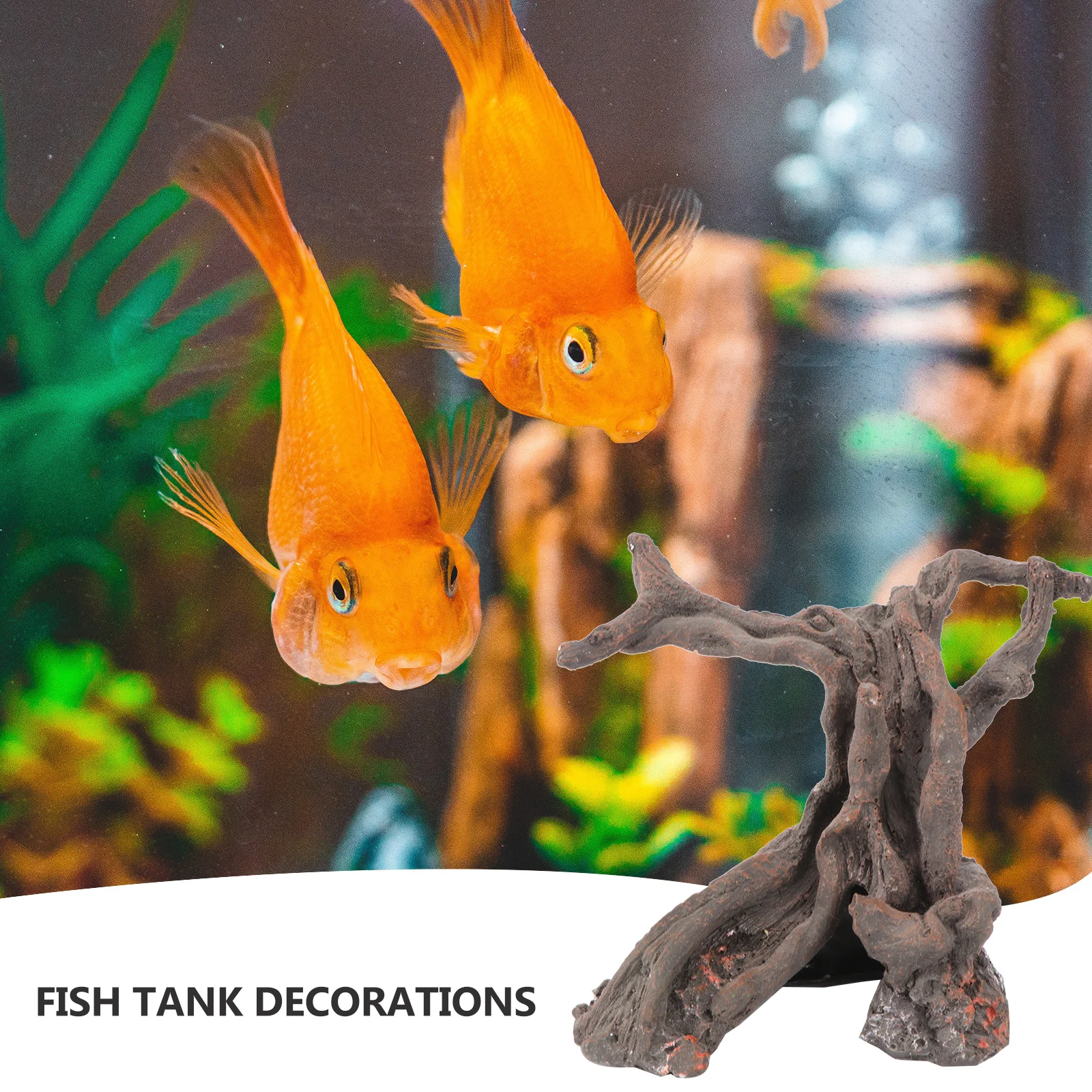 

1Pcs Vivid Tree Figure Resin Craft Micro Landscape Adornment Fish Tank Bonsai Ornament Decor Micro Landscape Adornment