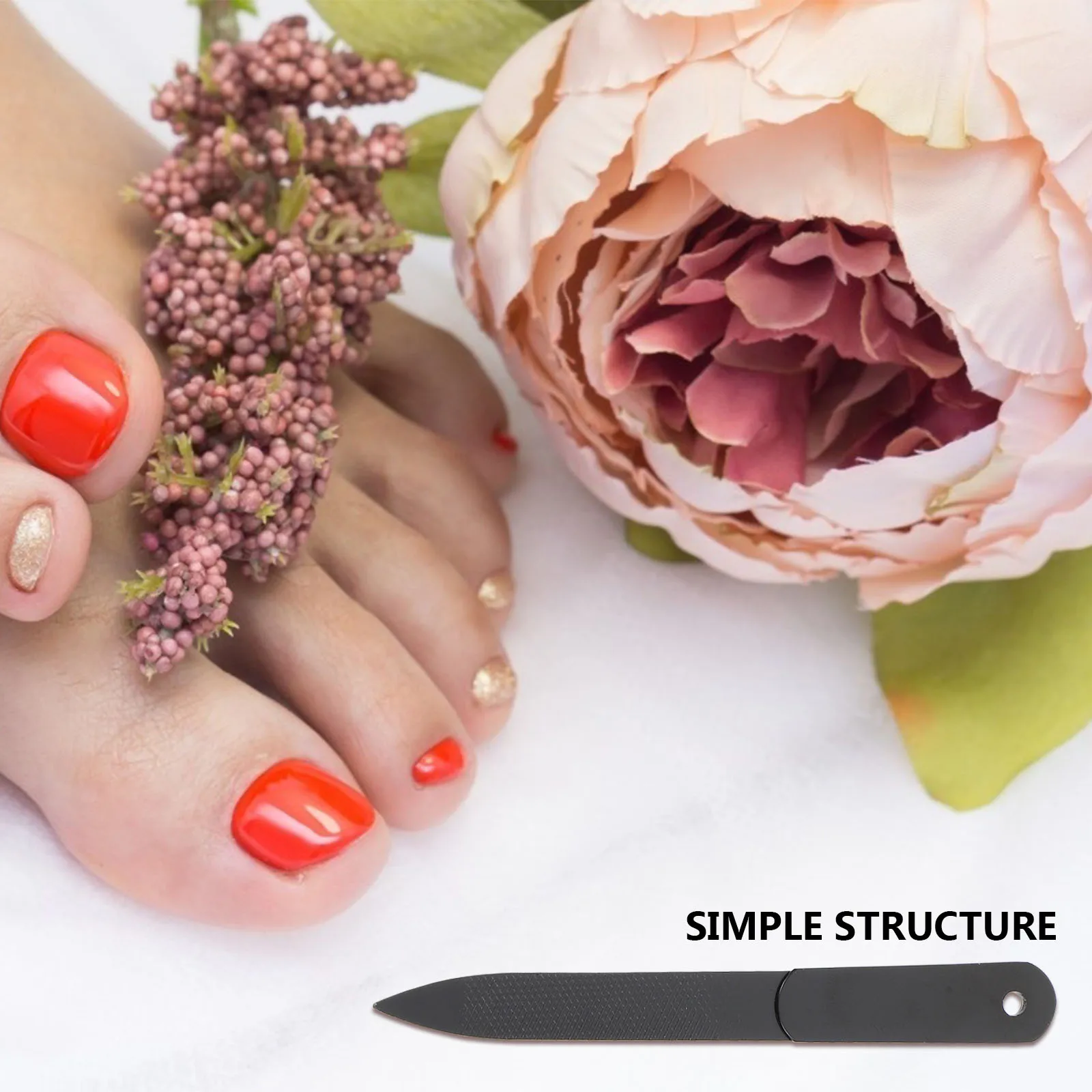 

2 Sets Stainless Steel Pedicure Tools Nail Trimming File Foot Callus Remover Professional Dead Skin Trimmer Foot Trimming Tool