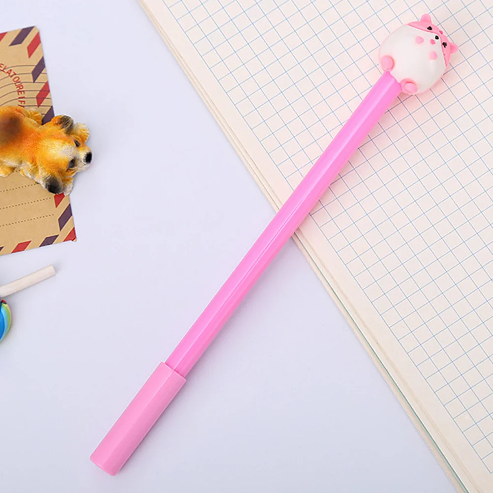 Imagem -04 - Caneta Fofa de Hamster Canetas Esferográficas Adoráveis para Convidados Romance Neutro para Estudantes da Escola 12 Peças