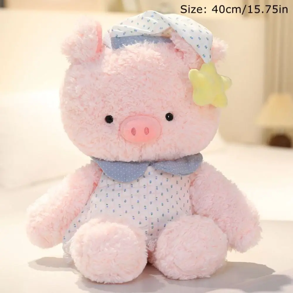 Nuovo design morbido maiale farcito peluche cuscino carino supporto emotivo peluche cuscino peluche da 15,75 pollici