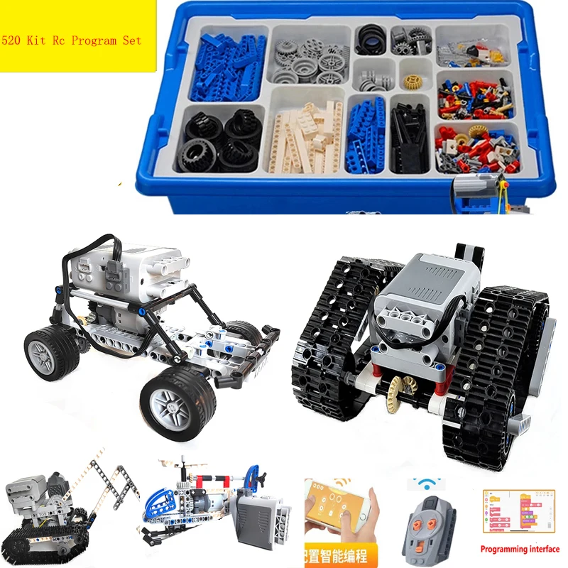 520pcs RC App Program High-Tech Robot Brick 9686: A Comprehensive Review for Educational and Creative Use